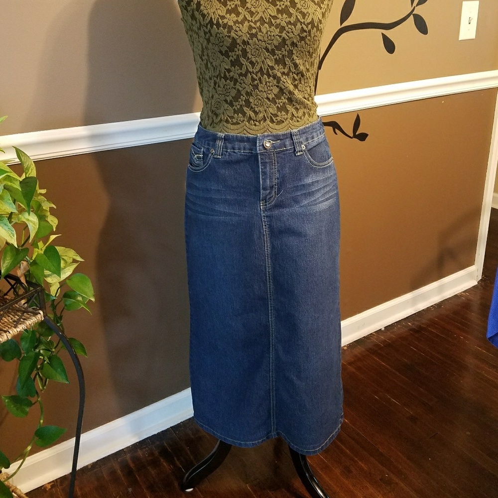 Demin skirt